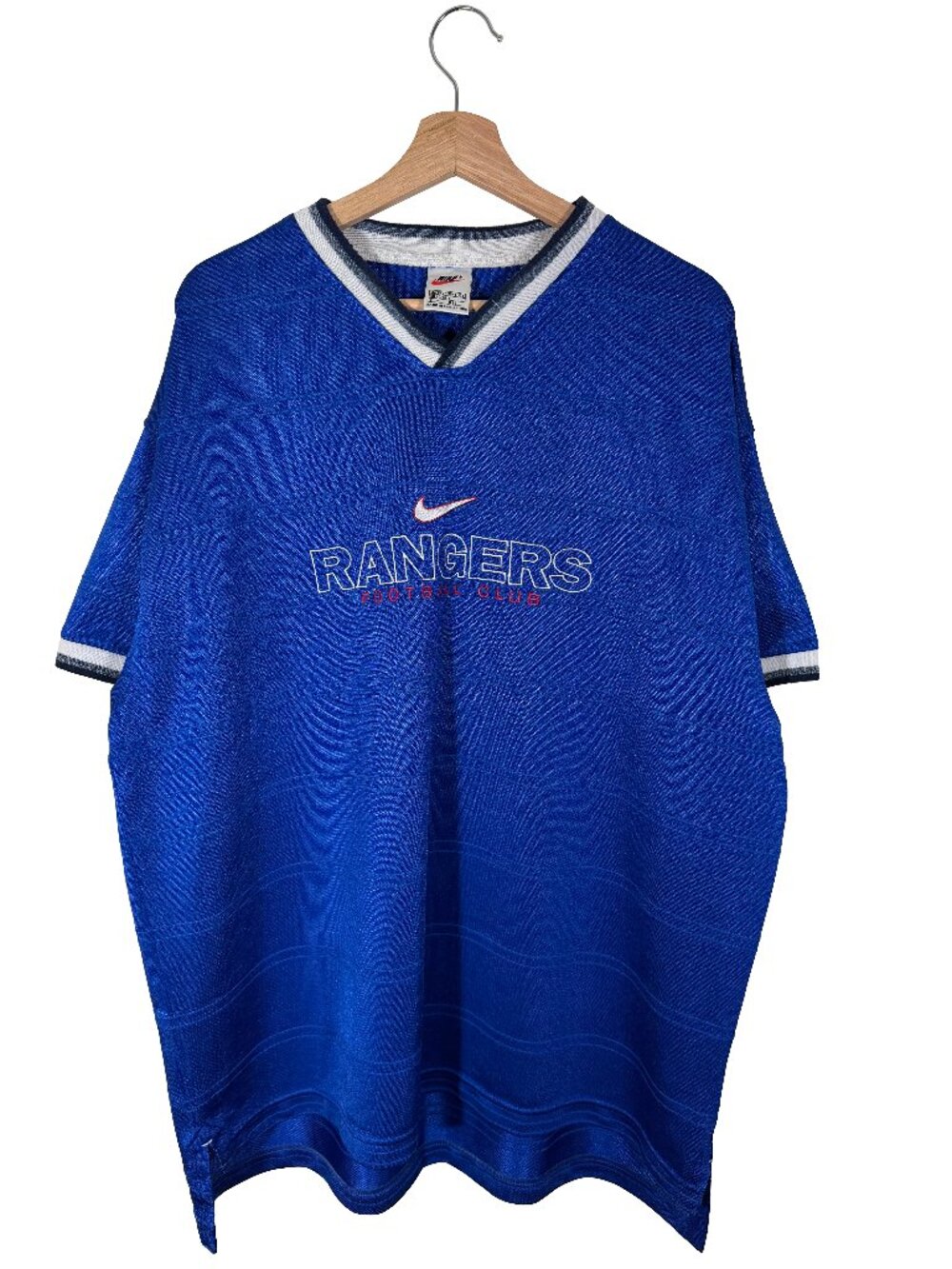 Authentic Vintage 1997-1999 Rangers F.C. Nike Training Jersey men's size XXL